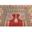 Tapis unique en laine noué à la main brun anatolien avant les années 1900 de 4 pi 4 po x 5 pi 7 po Niveah