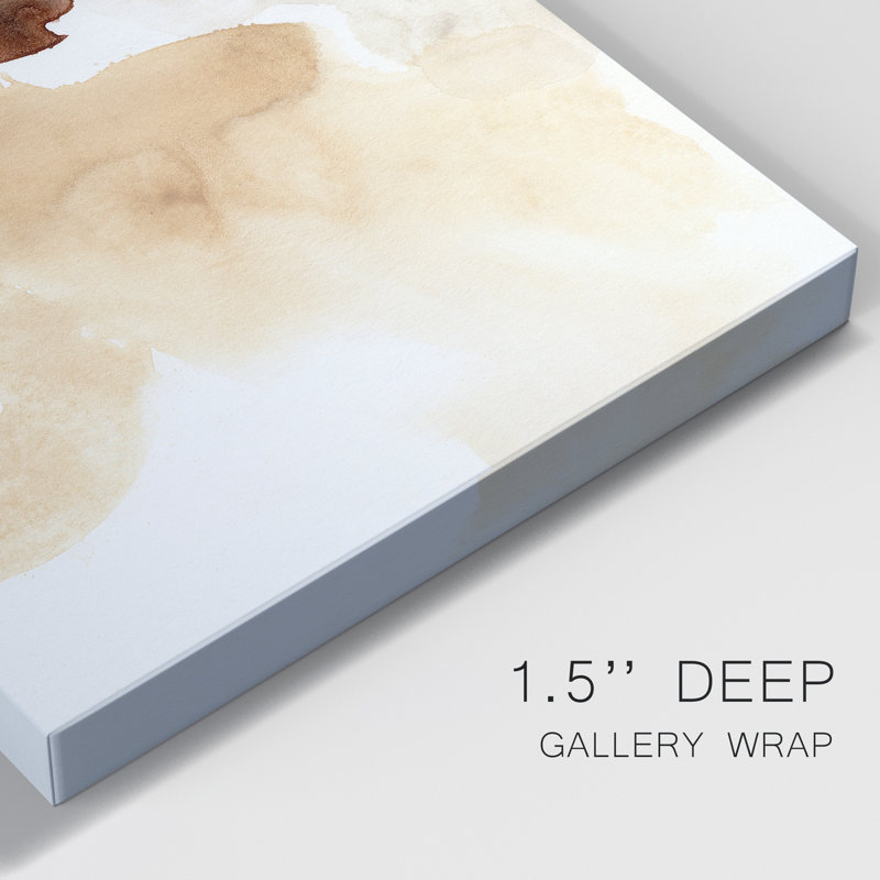 Tectonic Geyser II - Wrapped Canvas Print, 60" H x 40" W x 1" D