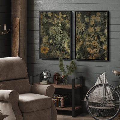 Art mural encadré rétro antique classique pour chambre à coucher