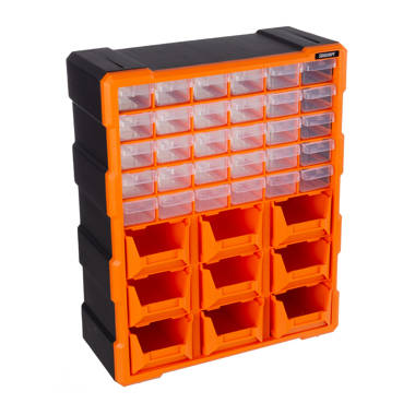 Stalwart Wall-Mounted Garage Storage Bins for Garage Organization, Craft  Supply Storage, Tool Box Organizer & Reviews