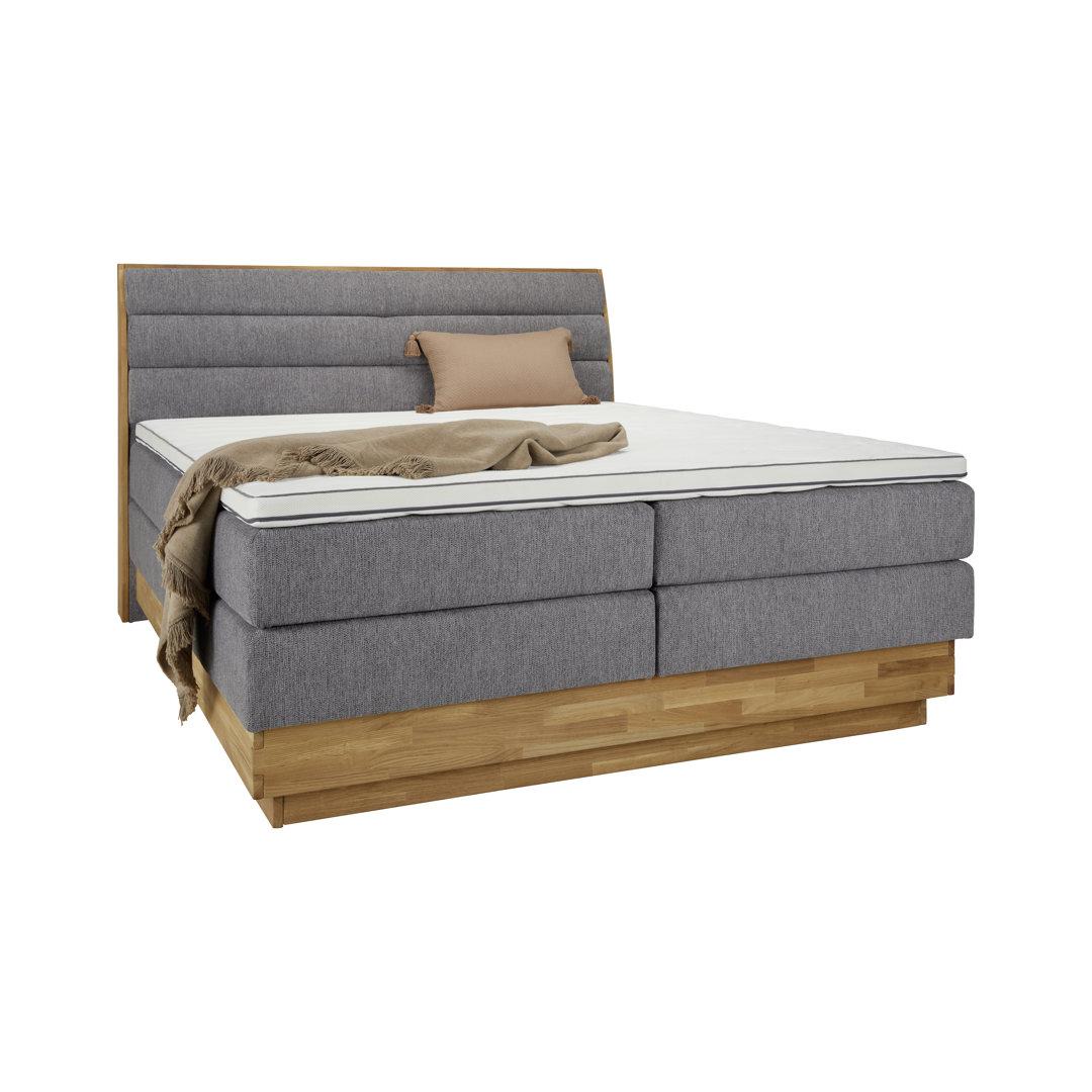 Boxspringbett Marissa mit Topper und Bettkasten