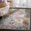 Tapis abstrait gris clair / fuchsia Christa-1467175003