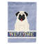 Polyester 2 côtés 40 x 28 po welcome drapeau maison-73943227