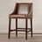 Stirling Upholstered Counter Stool with Solid Wood Frame-665635813-606844101