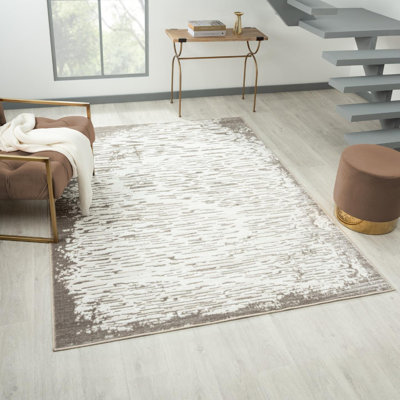 Tapis métallique texturé Luxe Weavers