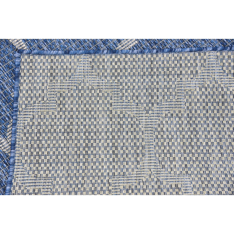 Suffolk Blue Indoor/Outdoor Area Rug, Rectangle 2' x 3'1"