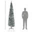 Arbre de Noël artificiel avec branches réalistes et 1014 pointes
