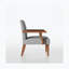Wood Frame Armchair Set of 2-1751282140