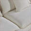 Canapés modulaires | Chaise longue moderne en U de 142,5 po convertible pour réunions de salon, bois massif | Chenille | Standard