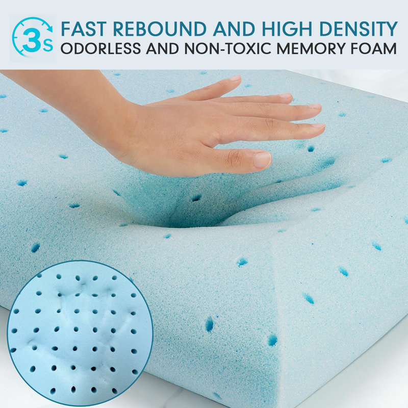 Tiana Memory Foam Cooling Pillow, Standard