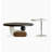Creative round minimalist coffee table