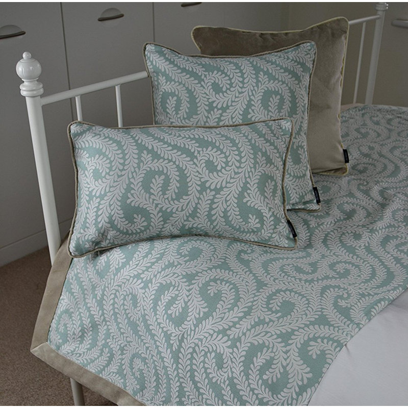Odum Throw Blanket, Duck Egg Blue, W365 x L380cm