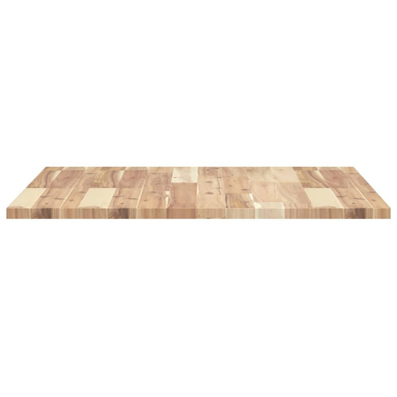 Alcroft Solid Wood Table Top, 2cm H x 70cm W x 70cm D