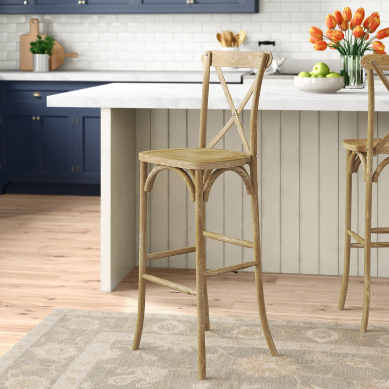 Solid Wood Counter Stool