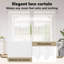 Curtains With Curtains Floral White Polyester-100930304