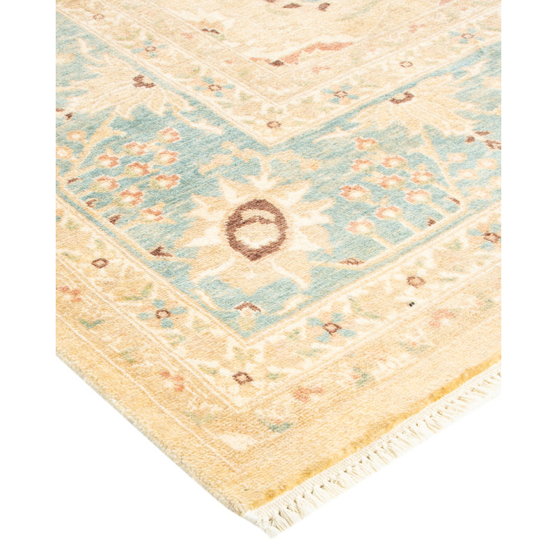 Vilho One-of-a-Kind 7' 10" X 9' 10" Hand Knotted Area Rug