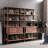 Light luxury style solid wood bookcase