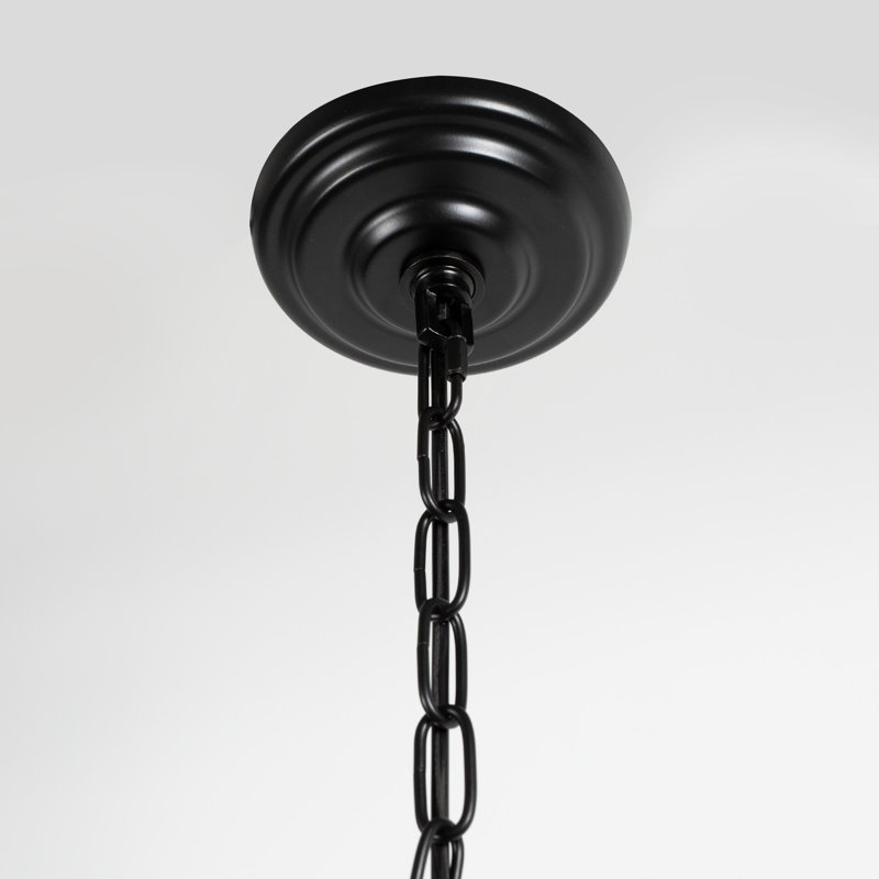 Trautman 6 - Light Dimmable Geometric Chandelier