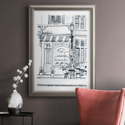 «Italian Street S croquis I», reproduction d'art sur toile