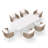 Outdoor 6-person Dining Set With Cushions