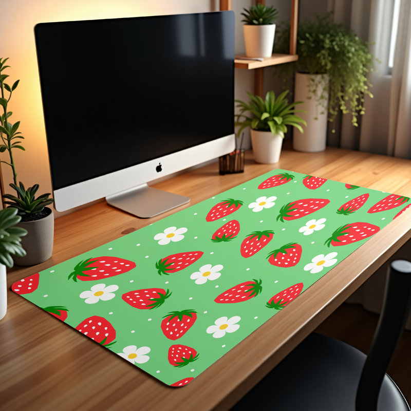 Polyester Desk Pad, 31.5x15.5