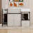 Full Loft House Bed With Playhouse & Storage-1075839741