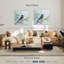Merle bleu sur une branche-109217001