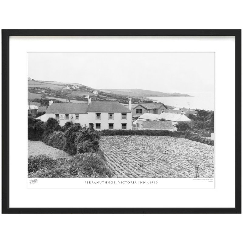 Perranuthnoe, Victoria Inn C1960 - Single Picture Frame Print, 60cm H x 80cm W x 2.3cm D