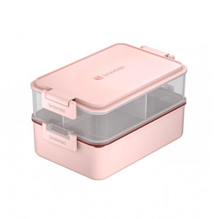 Compac Home Take A Dip 2 the Side -TWO PACK Food Storage Snack Container  for Lunch, Kids, Portion Control, On the Go