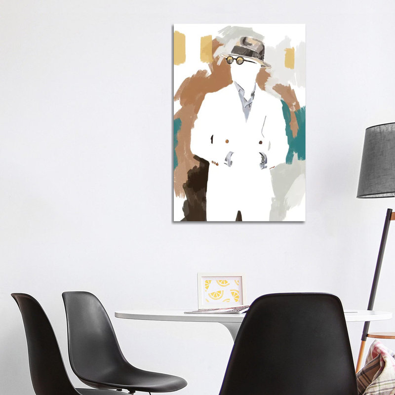 New Suit - Painting on Canvas, Wrapped Canvas, 101.6cm H x 66.04cm W x 3.81cm D
