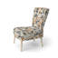 Chaise d'appoint rembourrée Rustic Elegance