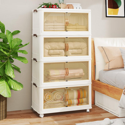 Large Stackable Storage Bins With Lids
