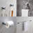 Cube 5 - Piece Bathroom Hardware Set-90977482