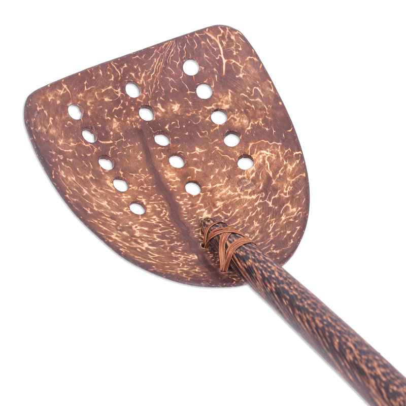 Wood Oval Utensil Crock
