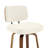 27" Set of 2 Swivel Faux Leather Counter Height Bar Stools with Backrest,Cream White-1717847167-1717847161