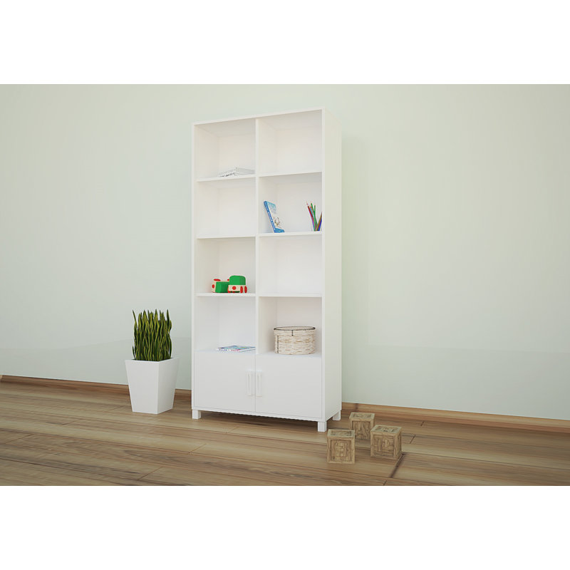 Godalming 177cm H X 88cm W Animals Kids Cube, White