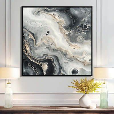 Norietta, art moderne sur toile en marbre abstrait