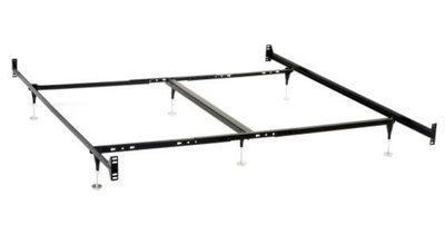 Esme Bed Frame Black (Headboard & Footboard)