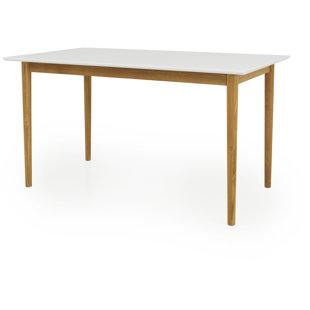 Svea Solid Wood Base Dining Table