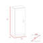 Garde-manger rectangulaire Richmond blanc