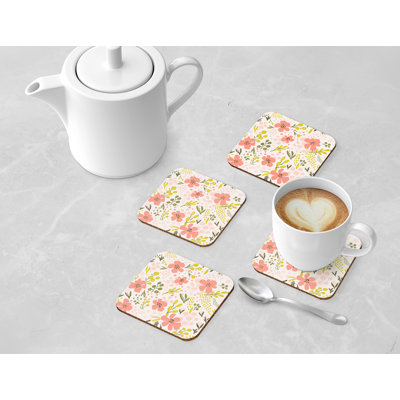 Dessous de verre fleurs de printemps