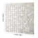 11.8" x 11.8" Seashell Mosaic Square Tile,Pack of 10
