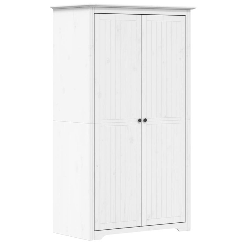 Douberly Wardrobe Closet Clothes Storage Organiser 99x53,5x173 cm, White