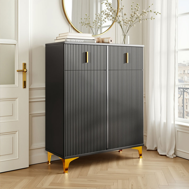 83cm Sideboard, Black