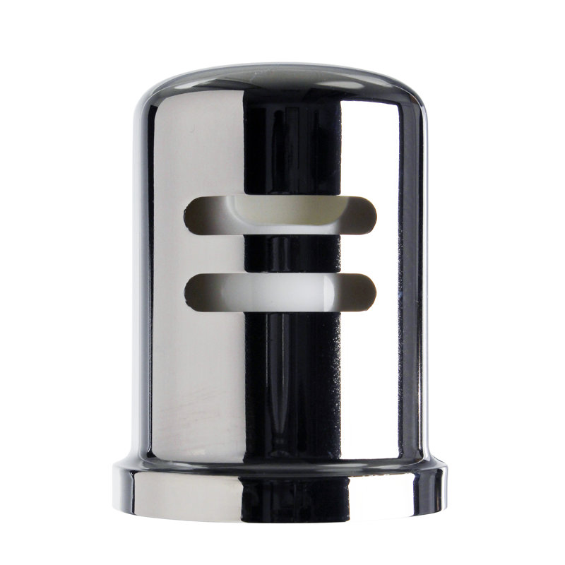 Polished Chrome Solid Brass Skirted Air Gap Cap
