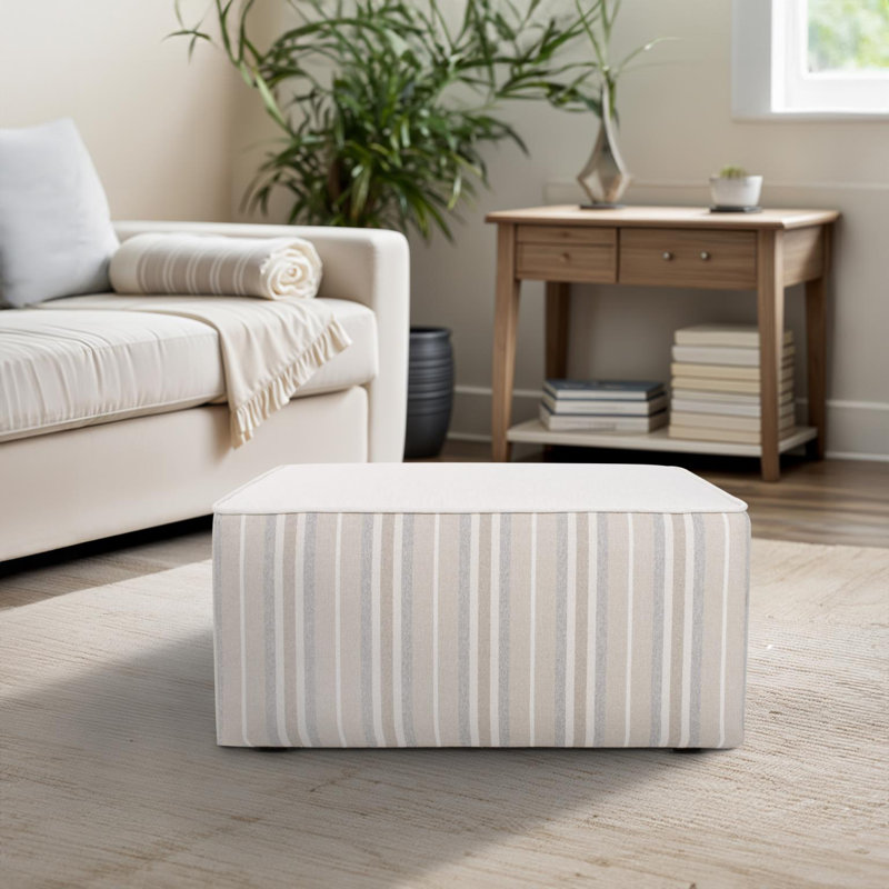 Indoor/Outdoor Universal Square Ottoman Dune, Sand