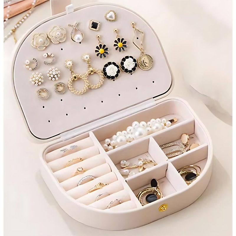 Boîte à bijoux +, Beige