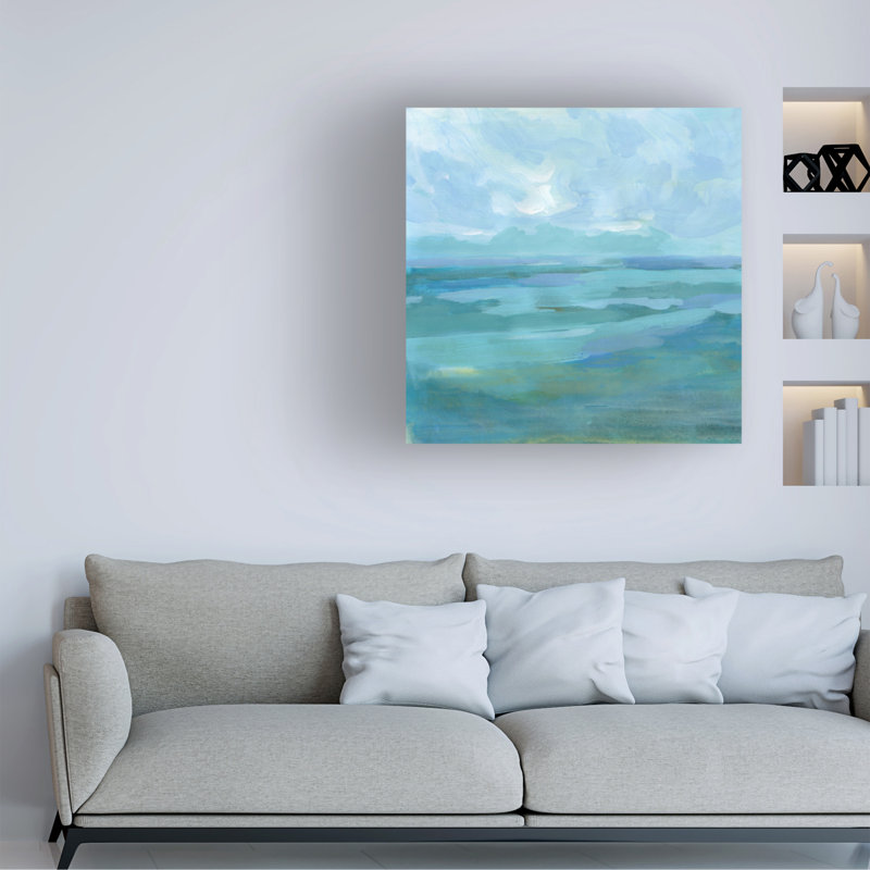 «Ocean Skies I» sur toile, H 24 po x l 24 po x P 2 po