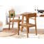 Bordovice 4 - Person Acacia Wood Patio Dining Set with Rectangular Table