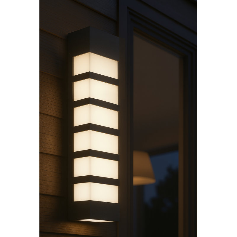 State - 24'' LED Outdoor Wall Sconce - Bronze, 33 W, Bronze